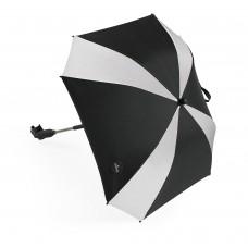 Зонт для коляски Parasol Black/White